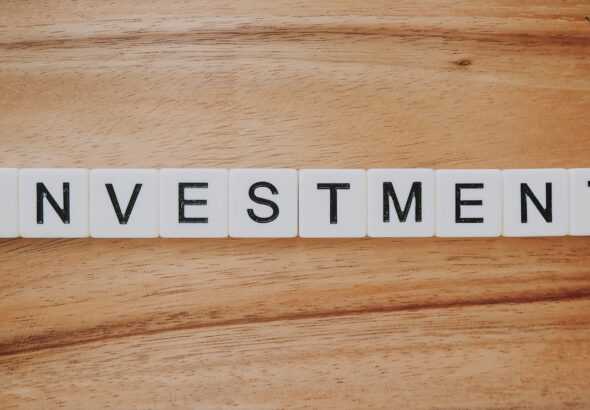 Investment Scrabble text